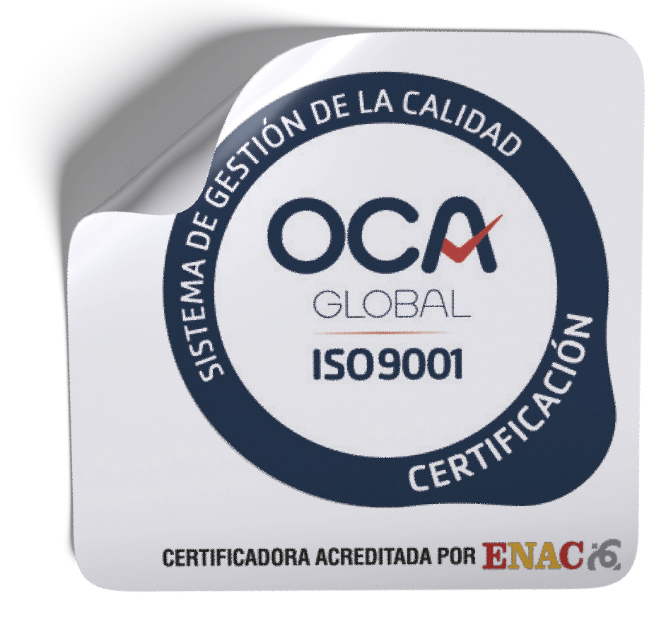 Certificación OCA Global ISO 9001